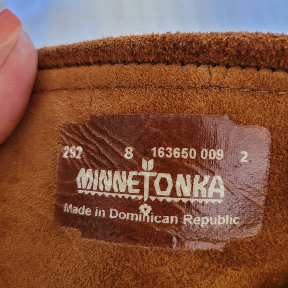 MINNETONKA Ankle Moccasin Boots - Size 8* - Picture 6 of 7